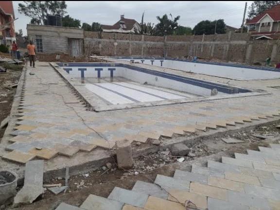 Swimming pool site
